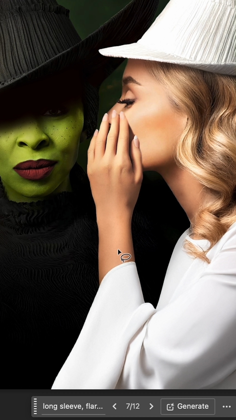 I've heard you all, so I did my best to fix my mistake  #photoshop #cynthiaerivo #wickedwitch #elphaba #wickedmovie #wickedthemusical #arianagrande #defyinggravity 