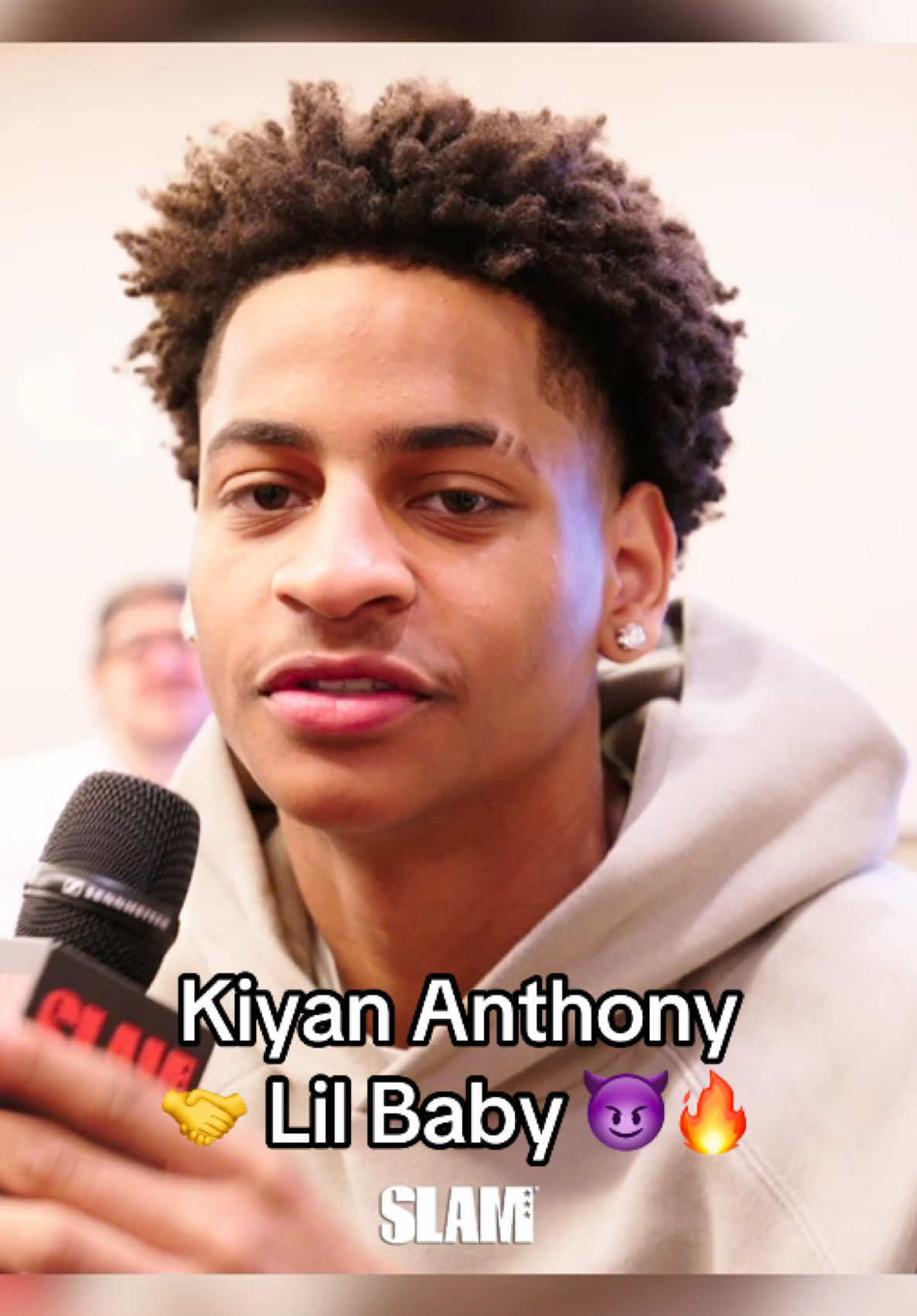 The #1 ranked player in New York turned up ALL SUMMER! 😮‍💨🔥 @K I Y🥱 @Lil Baby #kiyananthony #lilbaby #slamhs #hshoops #basketball #fyp #foryou #trending #freestyle #carmelo #nyc #newyork 