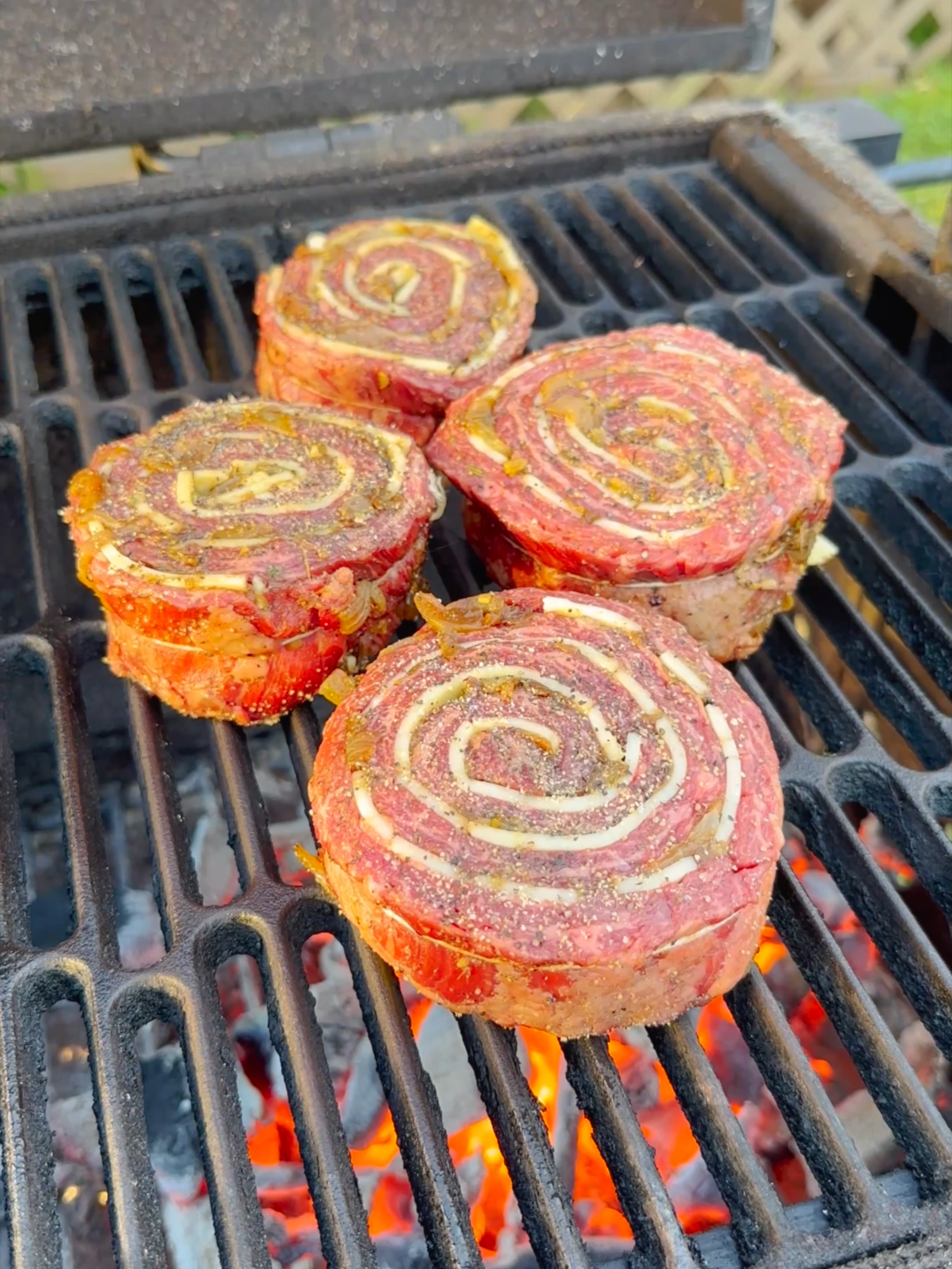 French Onion Steak Pinwheels