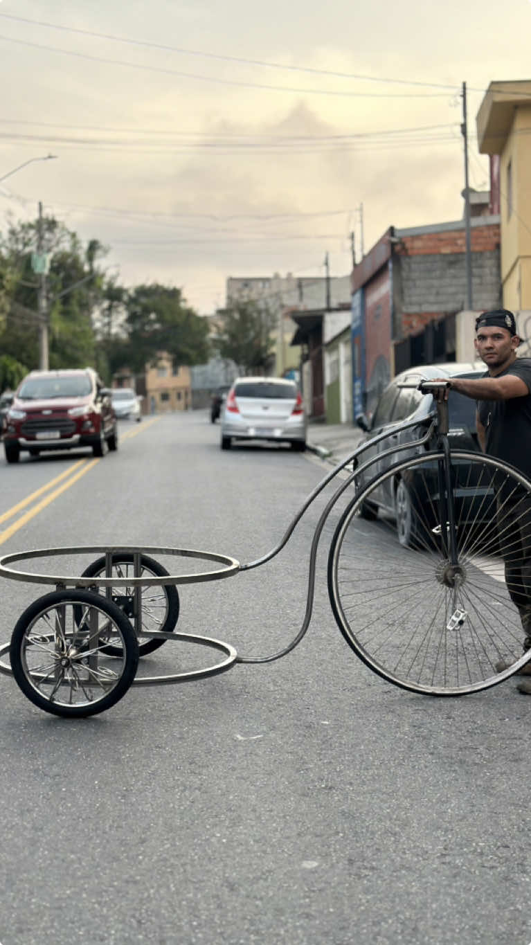 Gambiarra do dia (velocípede + caixinha de música giratória)😜🤙 #parte7 