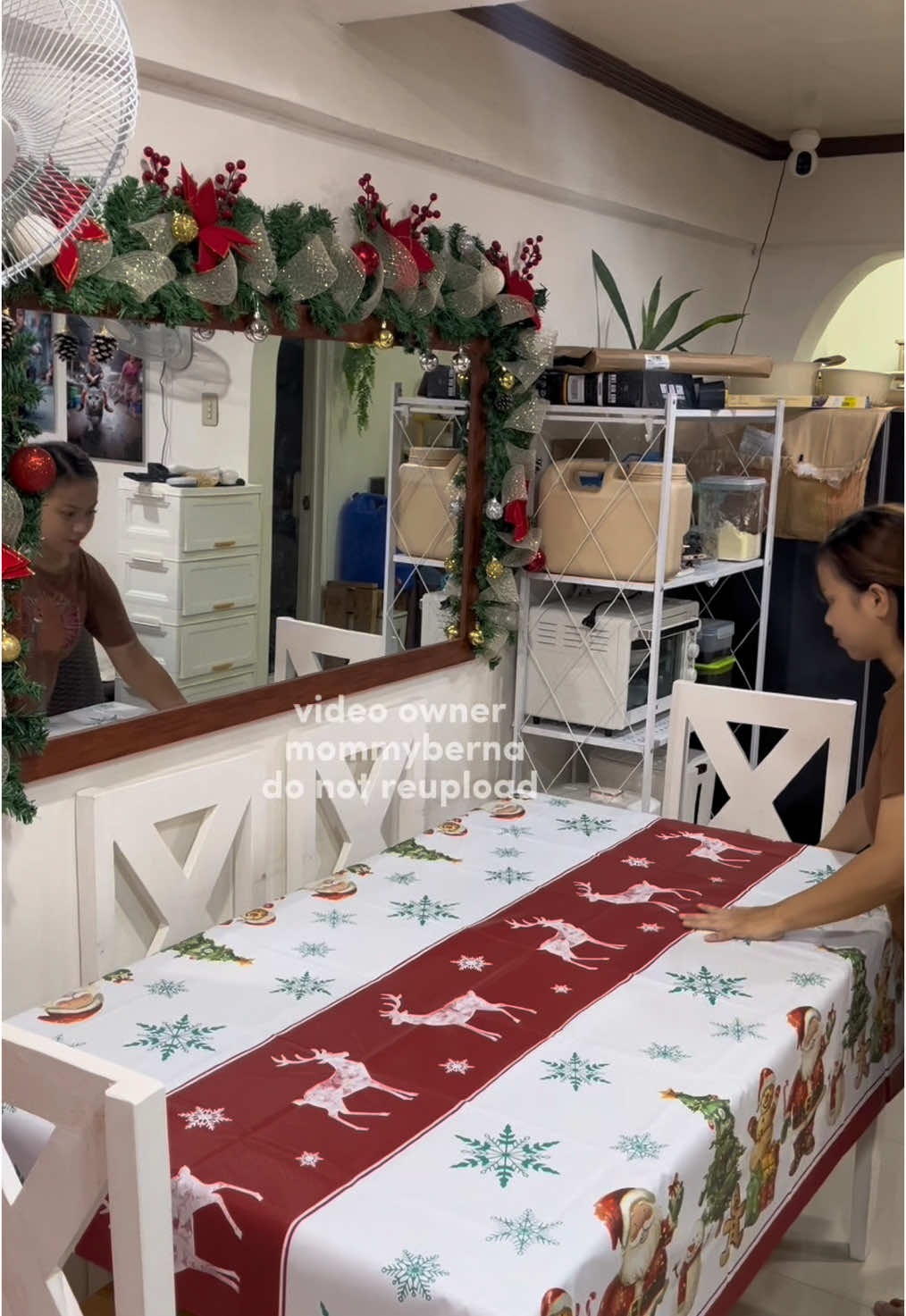 Ang ganda naman ng table cloth #tablecloth #table #diningtable #foryou #fyp #foryoupage 