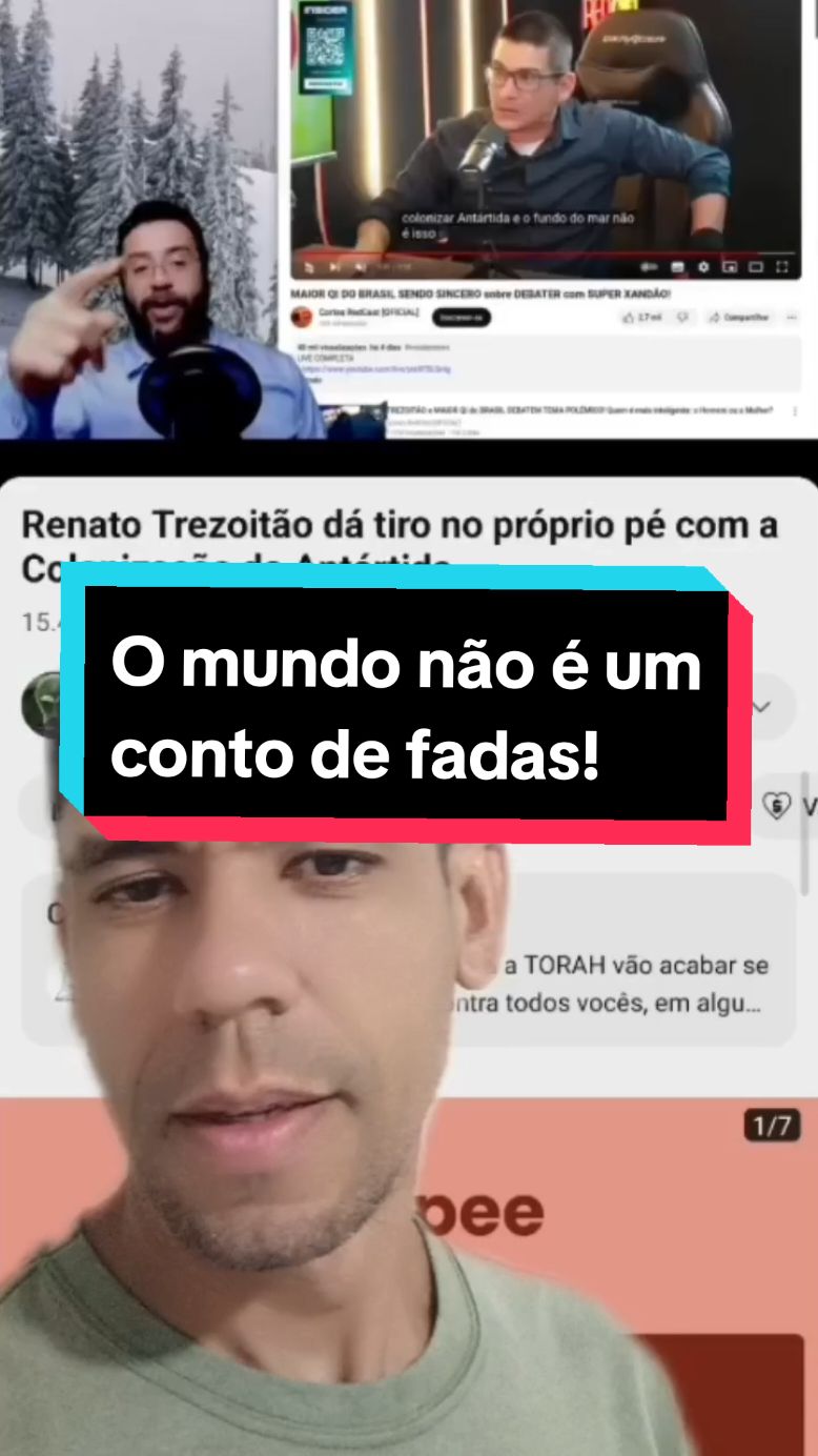 O mundo não é um conto de fadas! #pensandoforadacaixa 