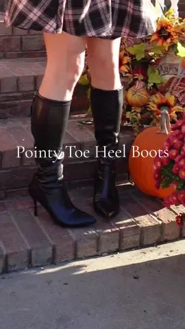 These pointy toe high heels boots are gorgeous and sexy! The price is too good to be true! #highheelboots #kneehighboots #boots #womensboots 