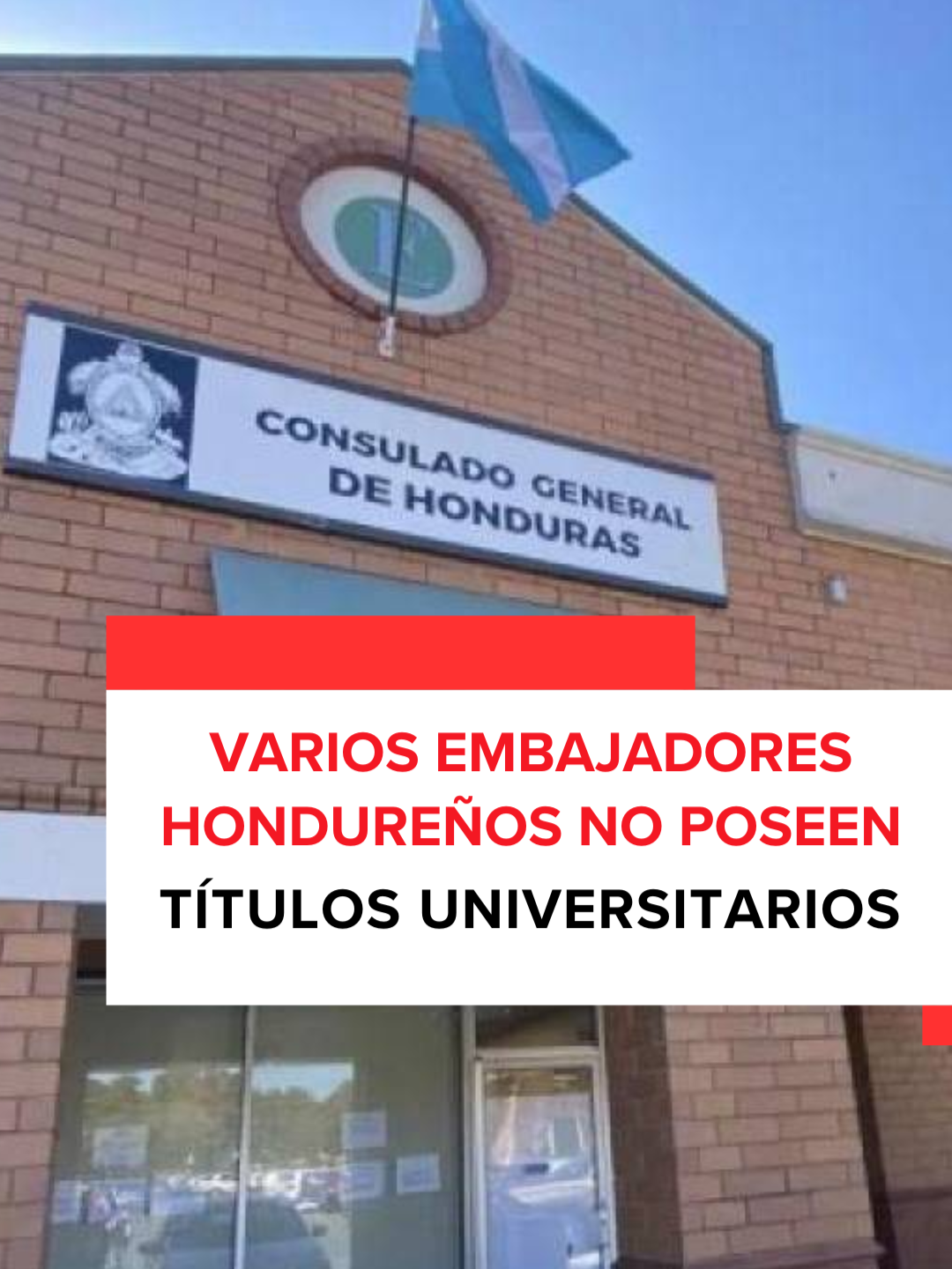 Varios embajadores hondureños no poseen títulos universitarios #NoticiasHonduras #Embajadores #Consulados #Honduras #Viral #Gobierno