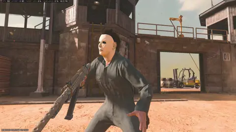 Just a regular day for Mikey Myers 🎃 #halloween #michaelmyers #michaelmyersoftiktok #foryou #streamer #contentcreators #callofduty #blackops6 