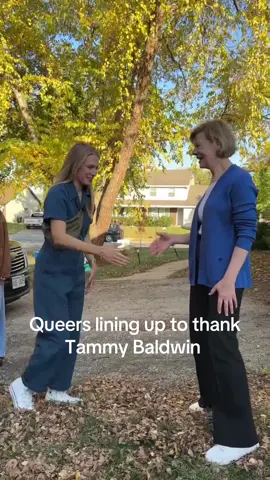 Tammy fought for us now its our turn to fight for her. Phone bank in Wisconsin this week #tammybaldwin #lesbiansoftiktok 