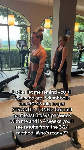 All you need are dumbbells and 30-40 min 3x per week! #workoutchallengeforwomen #fatlossworkoutsforwomen #burnfatfast #workoutsforwomen #fitnessmotivationforwomen #fitnessgirls #snatchedwaist #workoutsforwomenbywomen #fypシ #fatlossworkout 