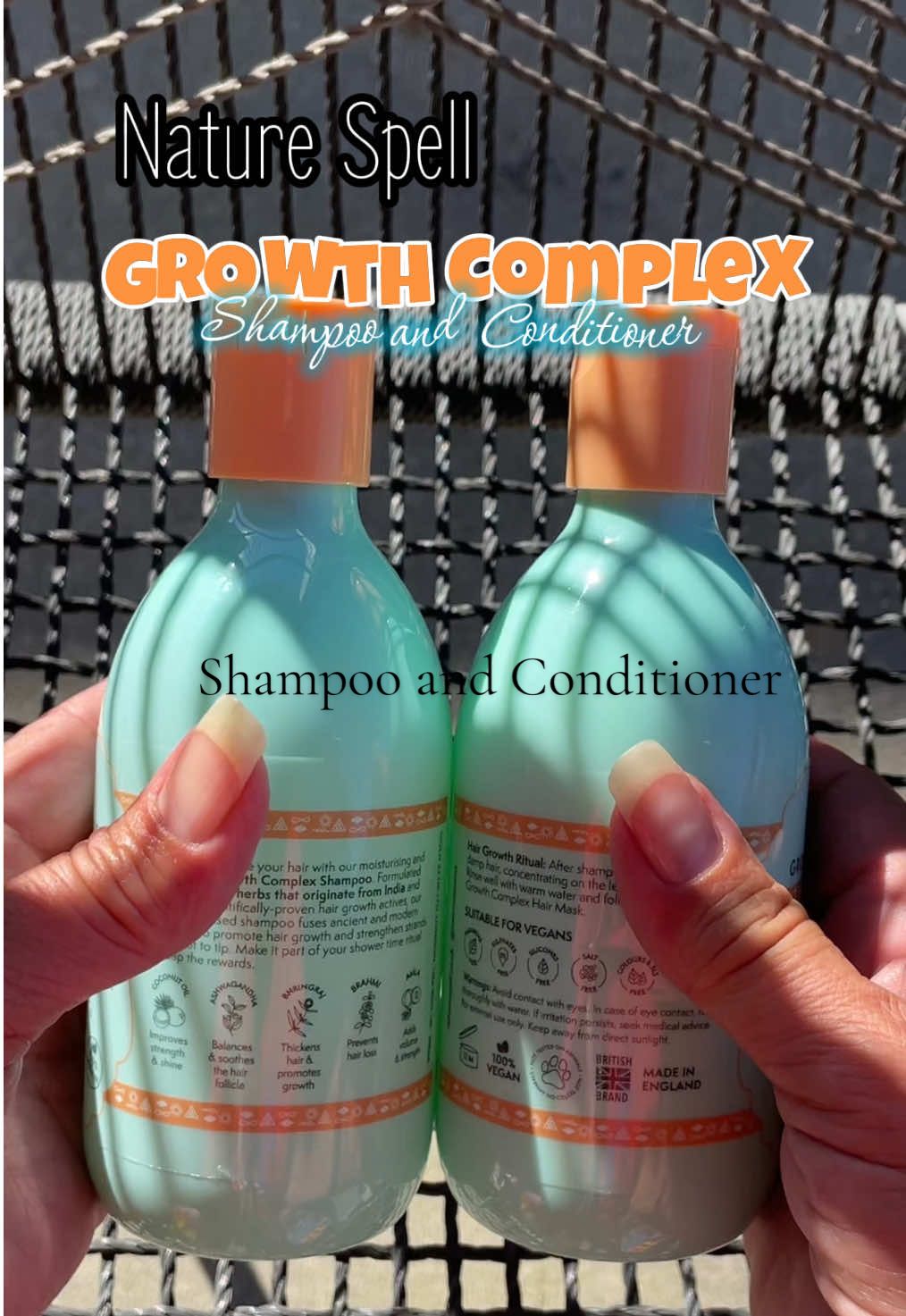 Growth Complex Shampoo and Conditioner in TikTok Shop 🧡. Get yours here from Orange Cart. #deals #lowerprice #moreviewsplease #hairgrowth #shampooandconditioner #naturespell @Nature Spell Inc 