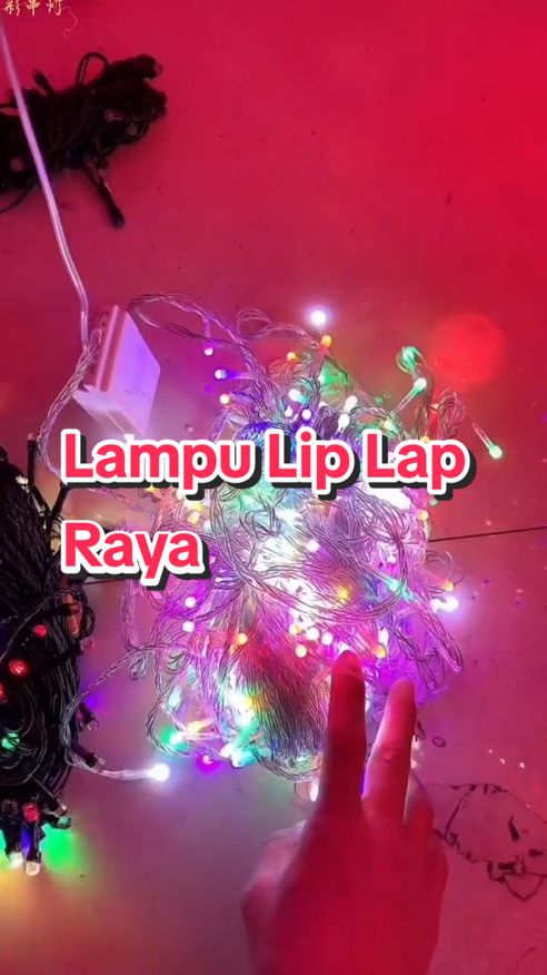 Lampu Lip Lap Lampu kelap kelip Raya Raya #lampuliplap #lampukelapkelip #lampuraya #raya2025 