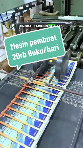 Membalas @Muhammad Zaini9395 Mesin Multitalent nih🔥 Sehari bisa produksi 20rb Buku‼️ #buyabarokah #stiching #kitabyanbua #percetakan #percetakanoffset #percetakankudus #percetakanindonesia