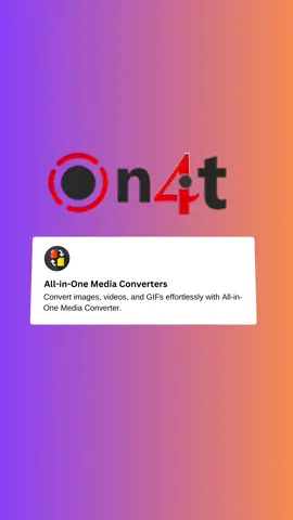 Easily switch between file formats with on4t’s simple,fast,and free fileconverter.From videos to documents , converter it all in seconds. Try it now at on4t.com!#viraltech #techtips #itsolutions 
