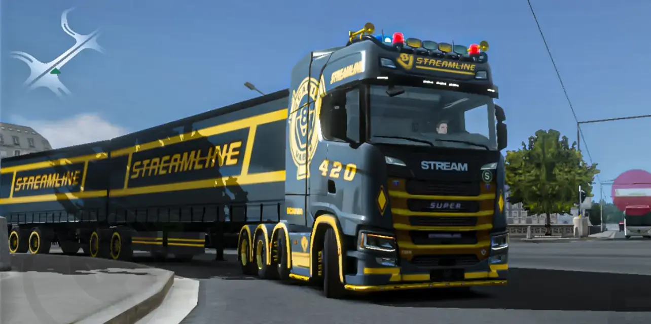 new skin 👉🏼scania streamline🔥#truckersofeurope3 #foryourpage #toe3skin #truckersofeurope3skins #scaniavabis #truckersofeurope3malaysia🇲🇾 #truckersofeurope3thailand🇹🇭 