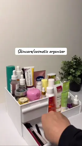 Cosmetic Organizer Available as seen Price:  #skincareorganizer #skincaretips #skincarehacks #cosmestics #storagebox #storageboxorganizer #dailyneedsndecor #CapCut 