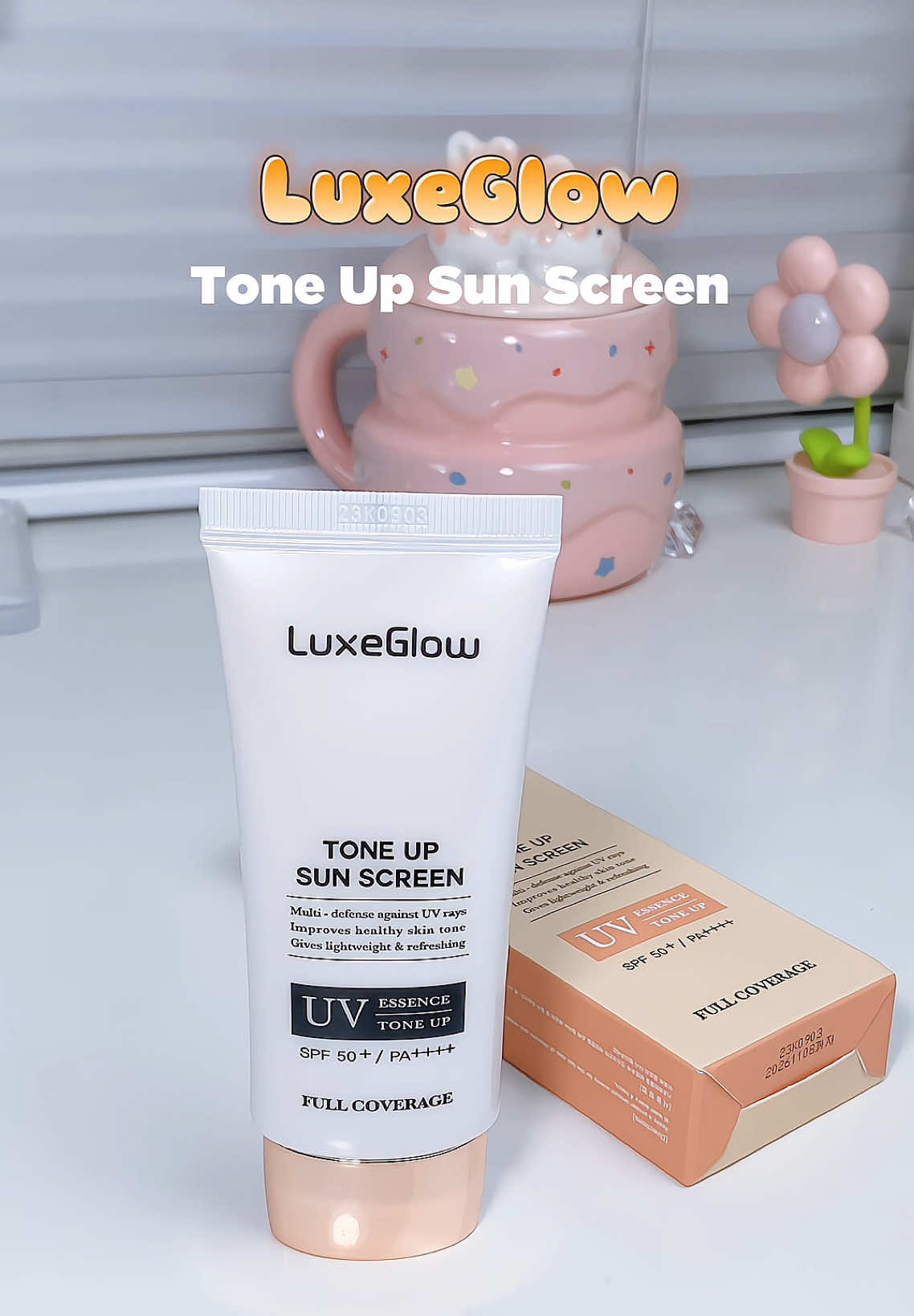 Kem chống nắng nâng tone LuxeGlow #unbox #unboxing #luxeglow #kemchongnang #kemchongnangnangtone #nangtone #foryou #xh 