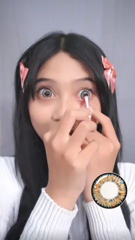 Pertama kali cobain softlens diameter besar?! 😫😱 #softlensrekomendasi #softlens #softlenswisataid #diameterbesar 