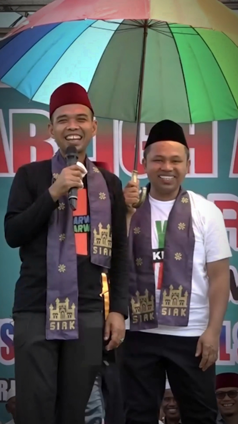 Masyallah So Sweet duo Abdul #ustadzabdulsomad #uas  #abdulwahid #bangwahid #bangwahidforriau2024 #bangwahidgubernurmuda  #gubernurriau  @wahid_simbar01  @abdulwahidofc  @wahidsahabatuas 