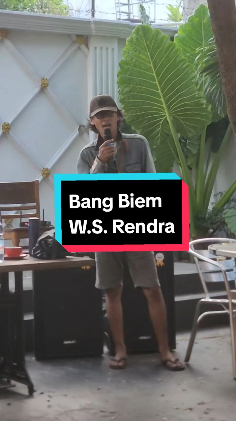 Pesan dari Bang Biem (Anak W.S. Rendra)