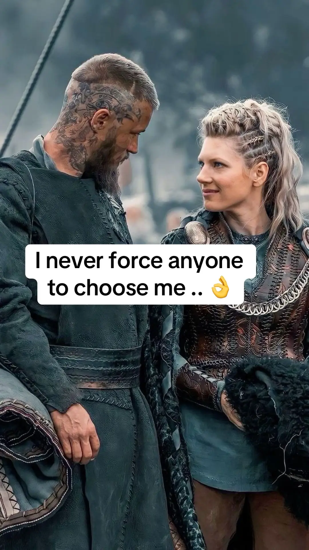 i never force anyone to choose me.... attracting is the better way... #lovequotes #relationshipquotes #inspirationalquotes #quotepage #vikingsquotes 