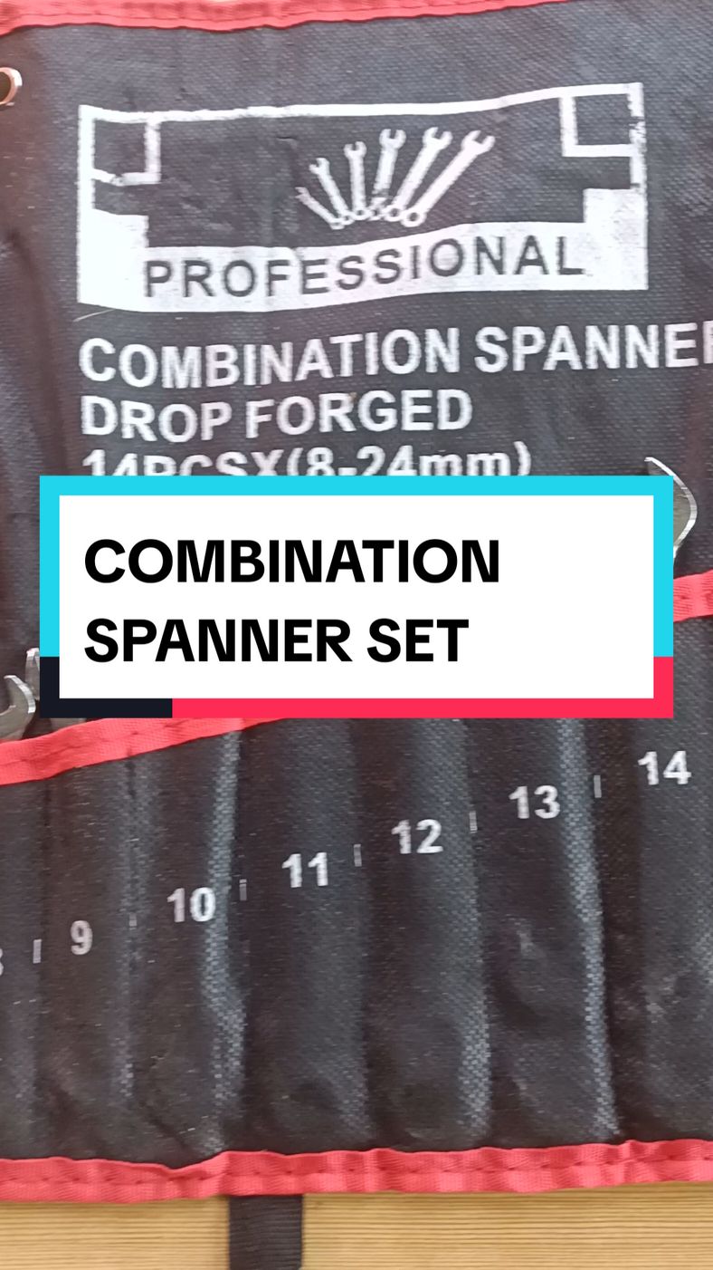 Isang set na di kana bibili ng patingi tingi jan sa Yellowbag 👆  #combinationspanner #foryoupage #fyp #spannerset #toolsets 