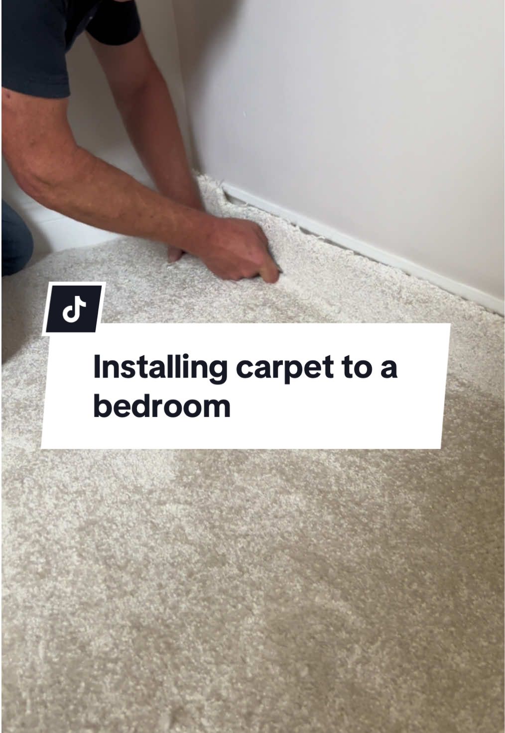 Cormar carpet installation ready for winter 🍂 #flooring #bedroomflooring #cozycarpets #carpetinstallation
