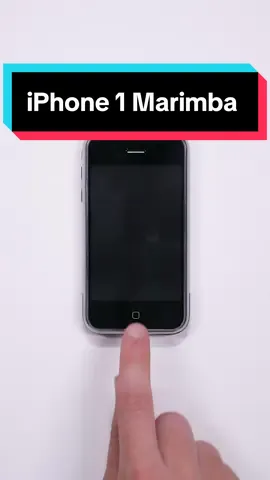 #Asmr de la sonnerie Marimba de l’#iPhone 1,  la nostalgie des débuts d’#Apple ✨🫠 #Tech   