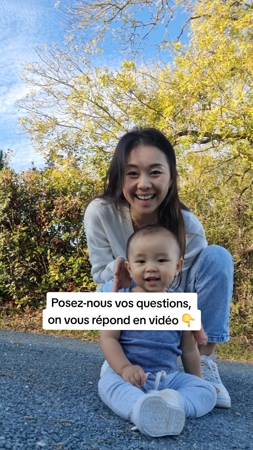 On a hâte de lire vos questions 🤗 #maman #motherson #cutebaby #mumlife 