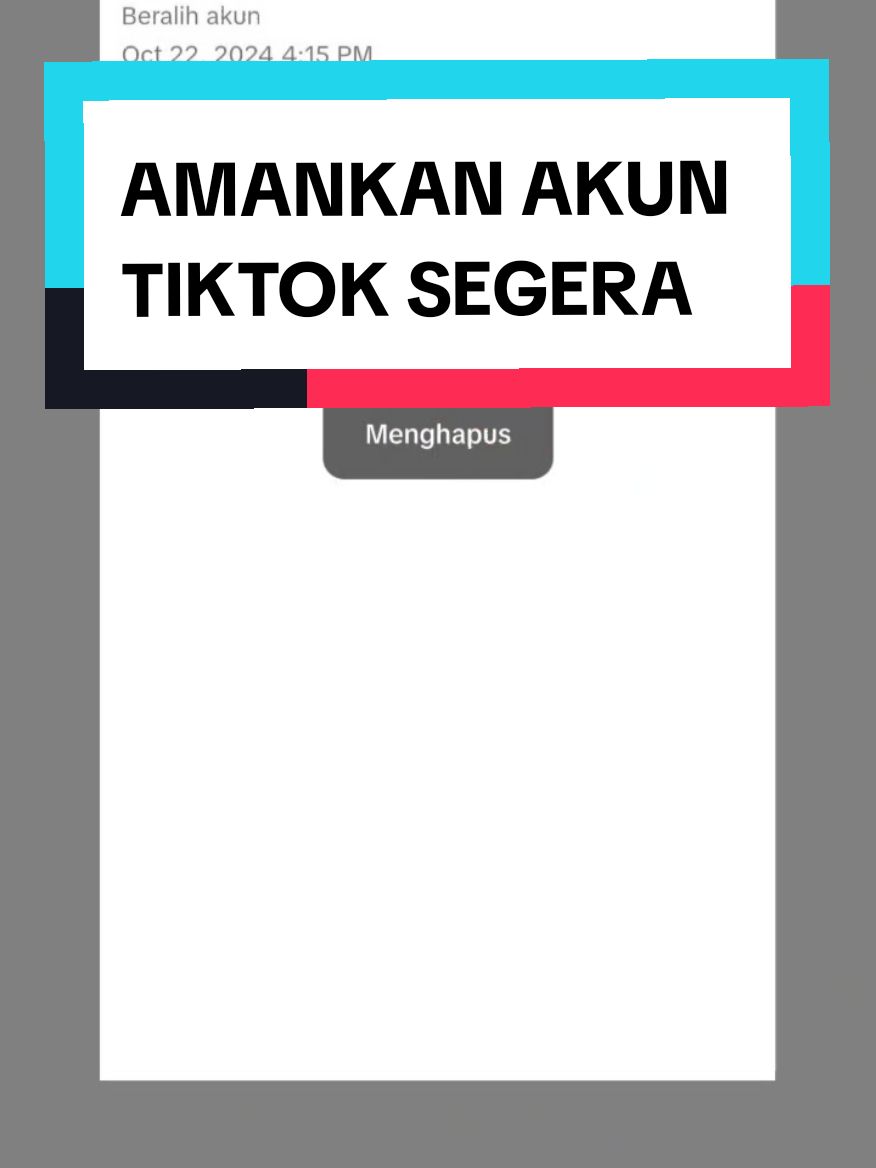 #tutorial #hapus beberapa perangkat di akun #tiktok 