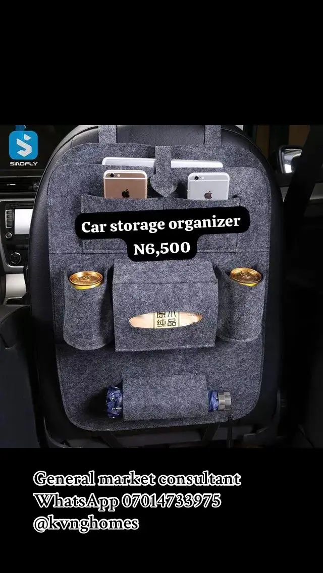 Car storage organizer  Price : N6,500   All orders comes with a receipt To place orders 🛒 Send a dm on ig Or click the link in bio to order via WhatsApp 07014733975 Email: kvnghomes@gmail.com ___________________________________________ Strictly payment before delivery  Delivery takes 1-3 working days Thanks for reaching out to our brand Kvnghomes #kvnghomes 