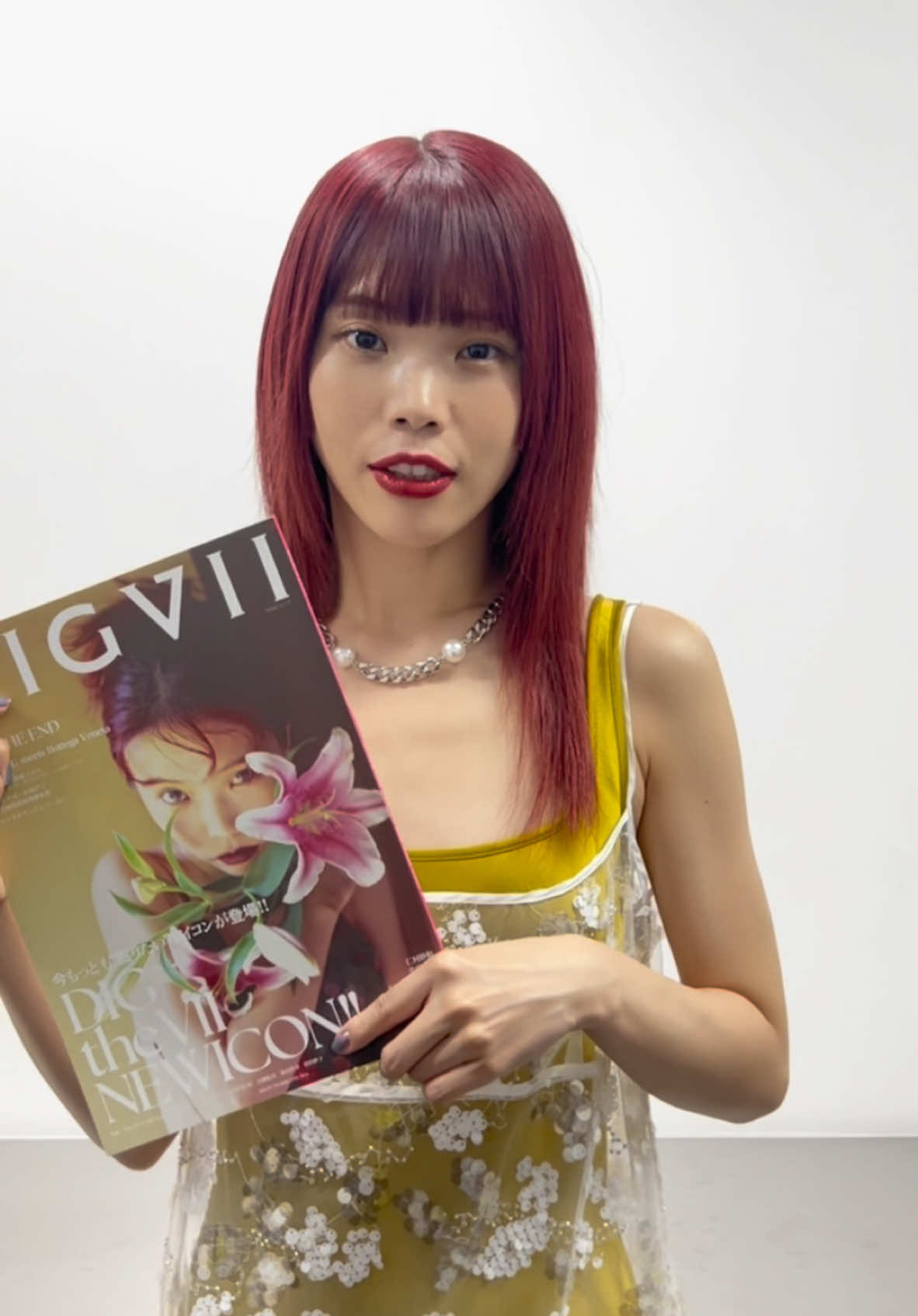 雑誌「DIGVII」で表紙を務めた アイナ・ジ・エンドさんに 創刊記者発表会後 突撃インタビュー！！ #DIGVII #ディグ  @アイナ・ジ・エンド Official 