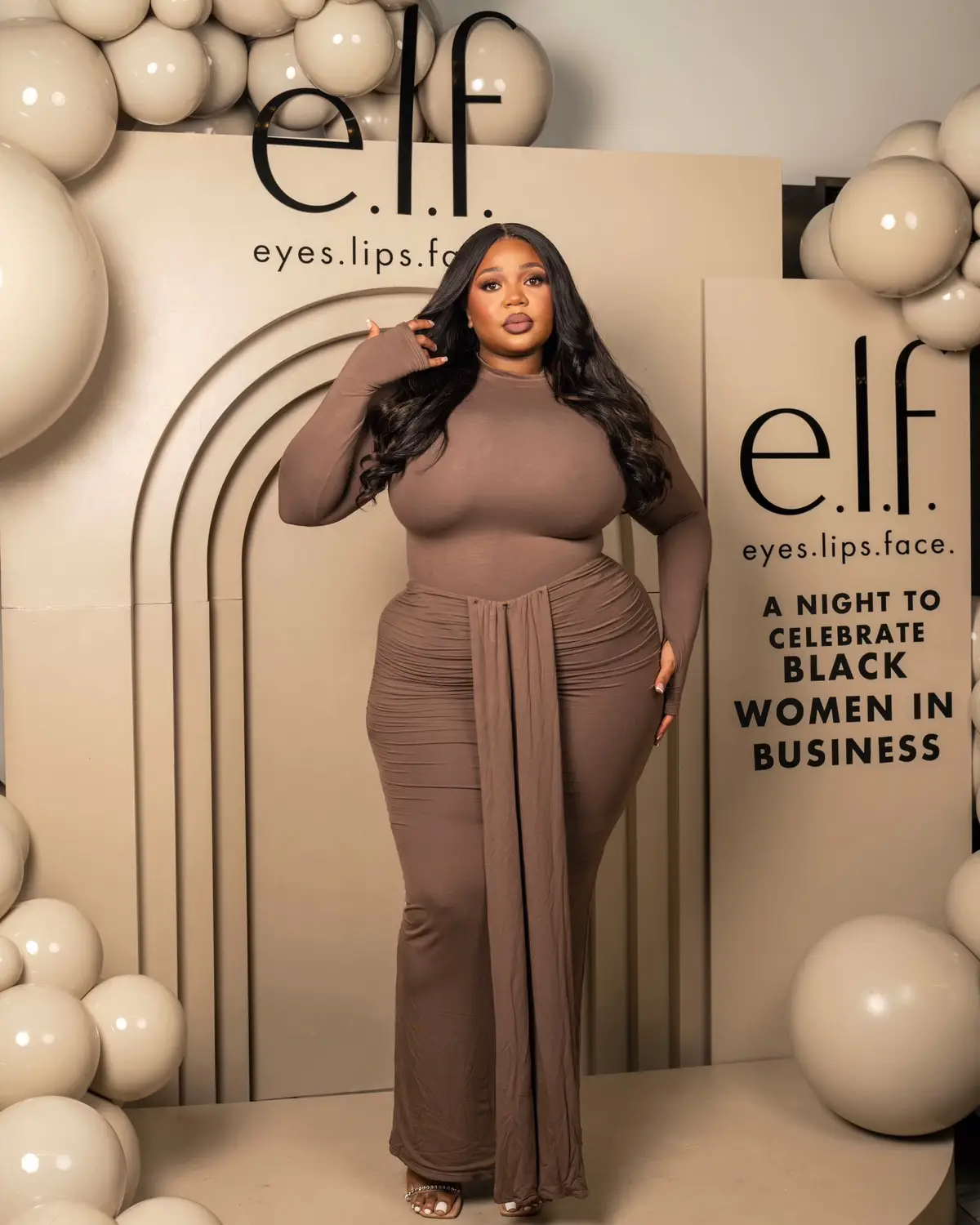 Last night celebrating Black Women in Business with @e.l.f. Cosmetics UK . It was an honour to be invited what an inspiring evening 🙌🏾 #blackhistorymonth #elfcosmeticsuk 