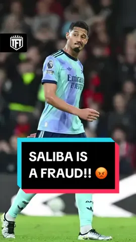 William Saliba is a FRAUD! 😤 Hamza ain’t buying that Saliba is the Best Centre Back in the world After his sending off vs Bournemouth ❌ #PremierLeague #afc #bournemouth #arsenal #saliba #mancity #arsenalfc #gunners 