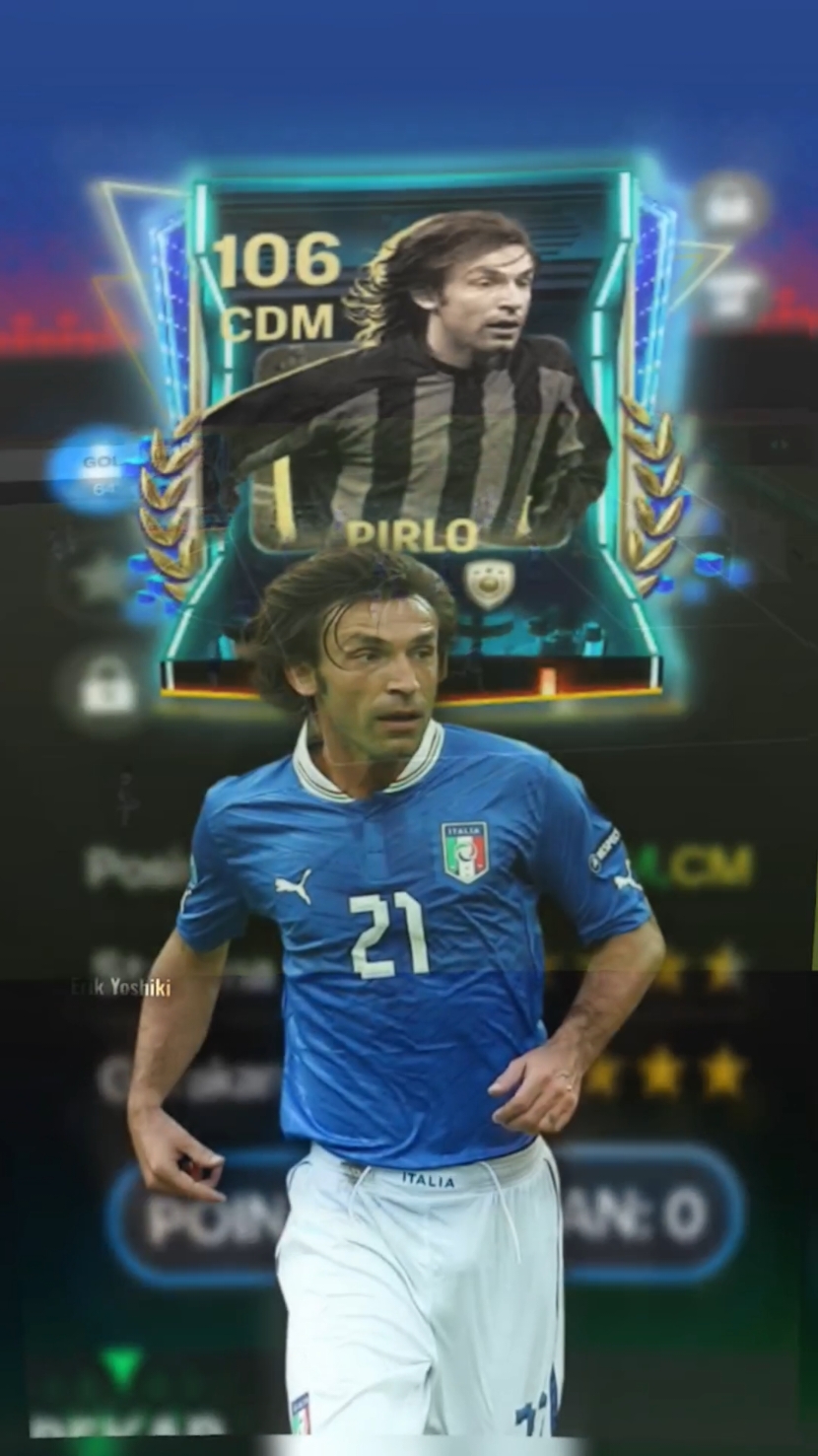 Pirlo Shoot Power🚀🥅  #eafcmobile #fifamobile #eafc #easports #jjfifamobile #jjeafc #jjsepakbola #jj #foryoupage #fyp #erikyoshiki #eafc25 