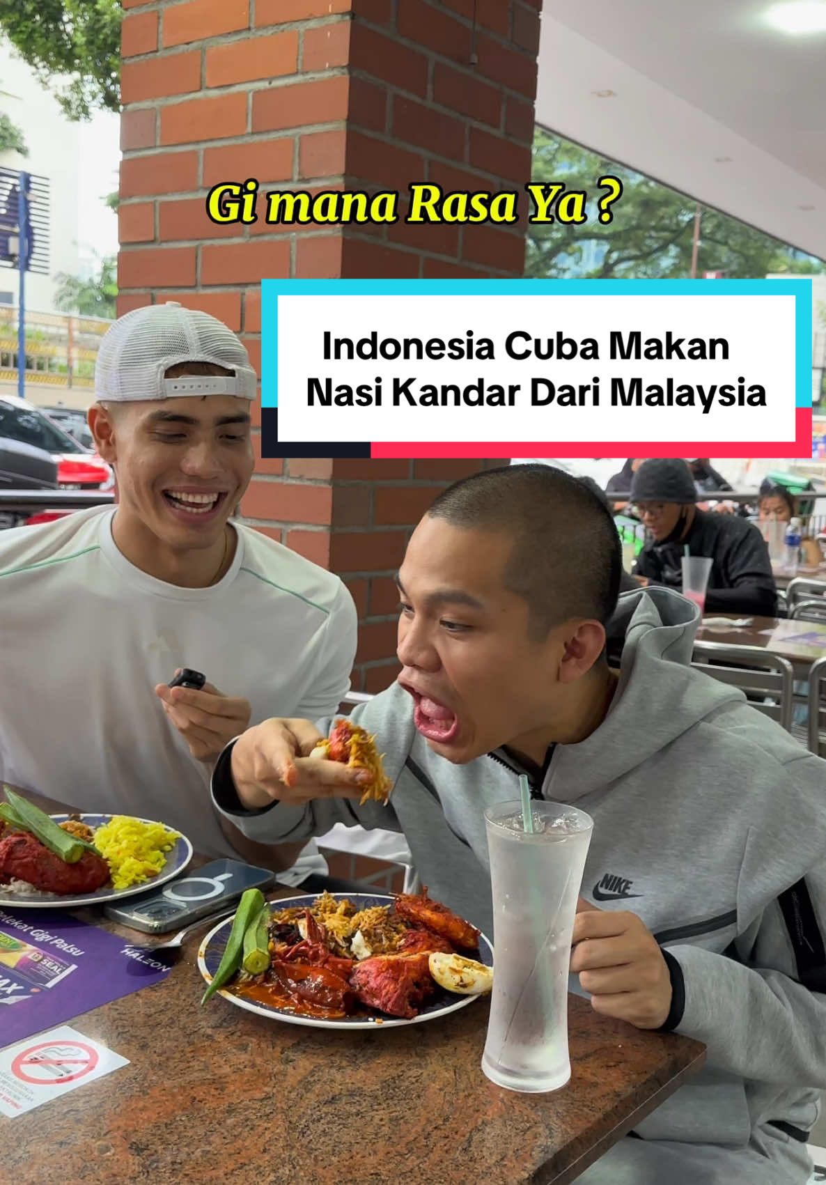 Orang Indonesia Cuba Makan Nasi Kandar Malaysia ,Gi Mana Rasanya Ya ? #masukberanda #nasikandar 