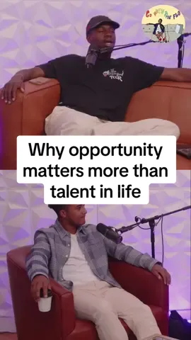 Why opportunity matters more than talent in life #gowiththeflo #podcast #upskill #gwtf #talent #opportunity #ivyleague #fyp #trending #skills #motivation #inspiration 