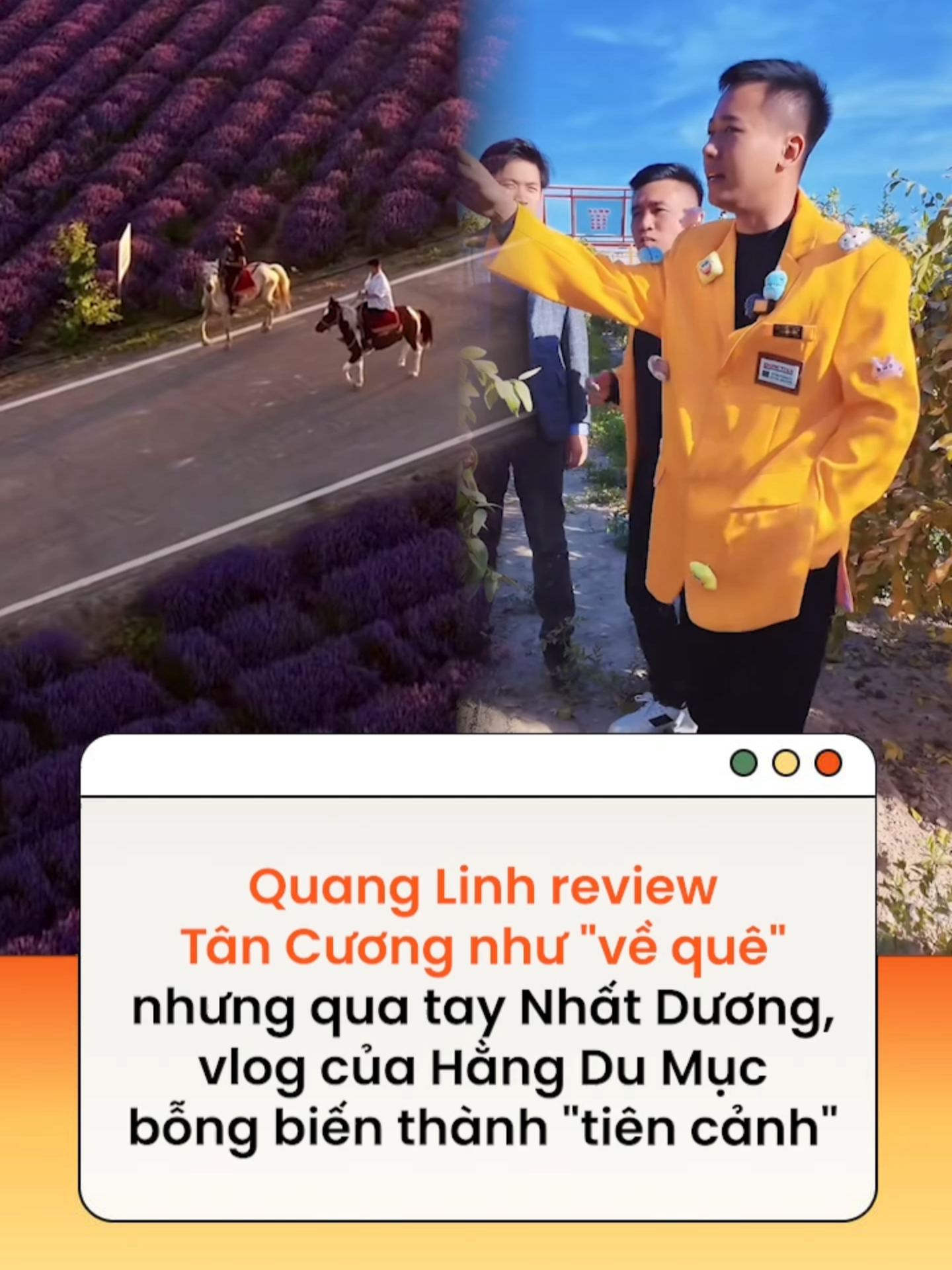 Nhiều người bật cười khi chứng kiến khung cảnh Tân Cương khác xa review của Quang Linh trước đó #quanglinhvlog #hangdumuc #tancuong #tiktokgiaitri #amm