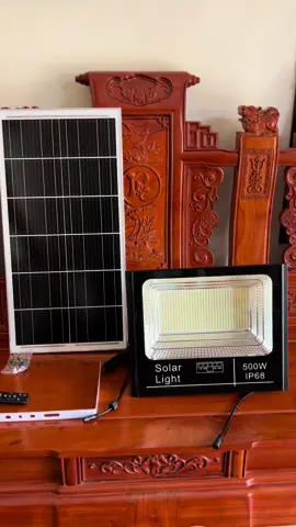 Đèn năng lượng mặt trời 1500w sáng liên tục 12-14 tiếng #denngoaitroi #nangluongmattroi #solarlight #den #500w 