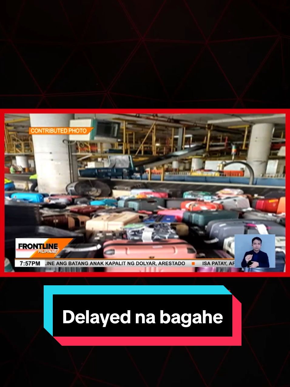 Natengga ang daan-daang bagahe ng mga pasahero sa Ninoy Aquino International Airport #NAIA sa Pasay City kasunod ng nasirang baggage system sa paliparan. #News5 #FrontlinePilipinas #NewsPH #BreakingNewsPH 