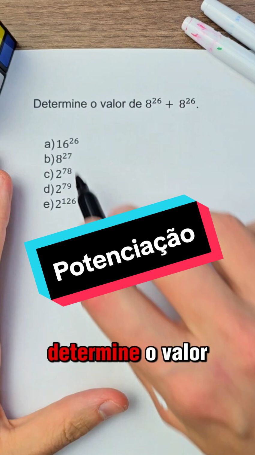 Não erre potenciação #matematica 