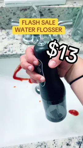 This is a great gift for your college kiddos!! This #waterflosser feels great and makes your teeth feel so clean! Get it now while its on #flashsales!! #shophalloween #blackfridayearlydeals #treasurefinds #christmasshopping #christmasgiftideas #christmasgifts #holidayshopping #christmaspresents  #stockingstuffers #stockingstuffer  #toysforkids #hottoys #christmasfinds #fallfinds  #Creatorboostcamp #TiktokShopHolidayHaul  #FallDealsForYou #TikTokShopBlackFriday #TikTokShopCyberMonday #TiktokShopHolidayHaul #blackfridaydeals #blackfridaysale #blackfridayearlydeals #christmasshopping #dealsforyoudays 