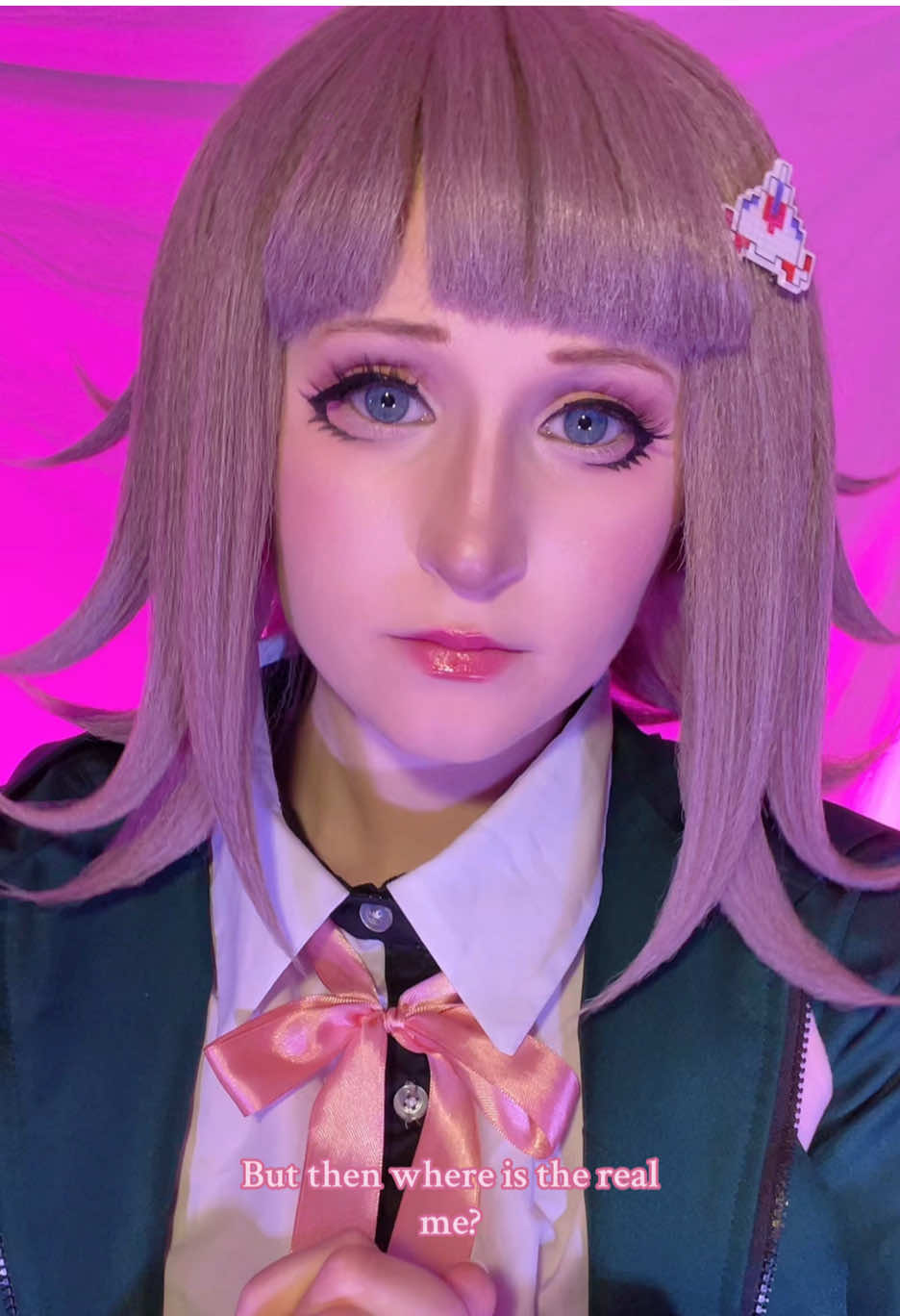 I kinda like this😋  . . . #fyp #foryou #foryoupage #viral #viralvideo #viraltiktok #foryoupge #trending #foru #foryoupageofficiall #cosplay #aesthetic #angst #cosplayer #cosplaying #cosplaytiktok #cosplaymakeup #cosplayersoftiktok #cosplayanime #danganronpa #kawaii #danganronpacosplay #dr2 #dr2goodbyedespair #danganronpagoodbyedespair #danganronpacosplayer #goodbyedespair #chiaki #chiakinanami #chiakinanamicosplay #chiakicosplay #chiakinanamiedit 