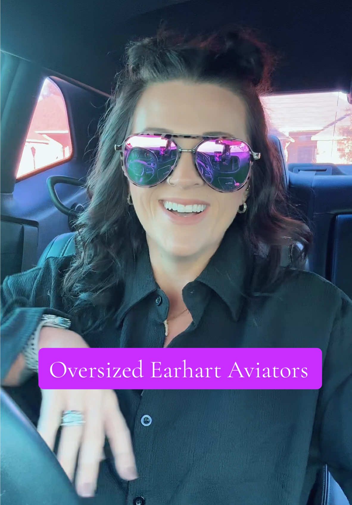 I love these Earhart Aviators! #shopping #pink #fashion #falldealsforyou #TikTokShop #sunglasses 