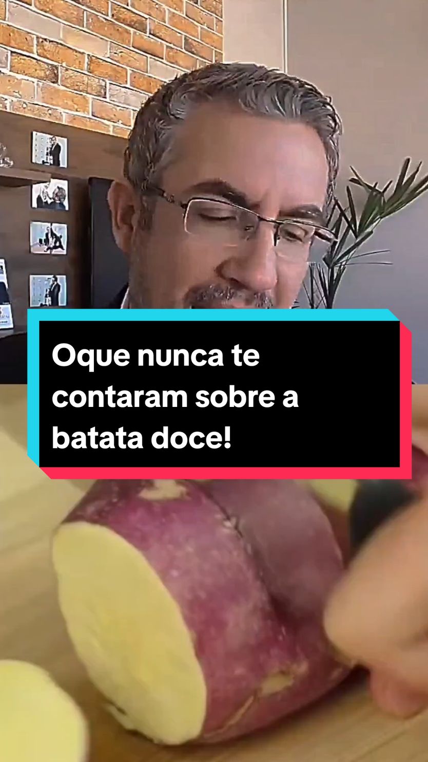 Oque nunca te contaram sobre a batata doce #batatadoce #saude #tiagorocha 