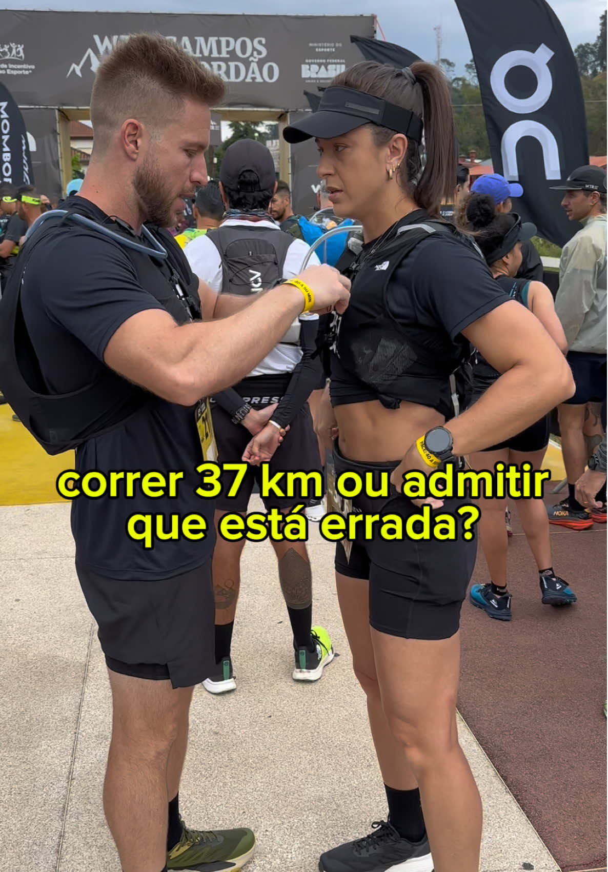 TUDO MENOS ISSO 👀😂😂😂😂 Felipão que lute hahahahah #casal #casais #meme #funny #videosengracados #funnyvideos #engracado #couple #corrida #corridademontanha #montanha #trailrun 