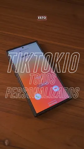 Así de fácil y rápido puedes tener lo que sea como tono de llamada en Android con #tiktokio #tonosdellamada #tonodellamada #android #trucosandroid #galasys22ultra #samsunggalaxy 