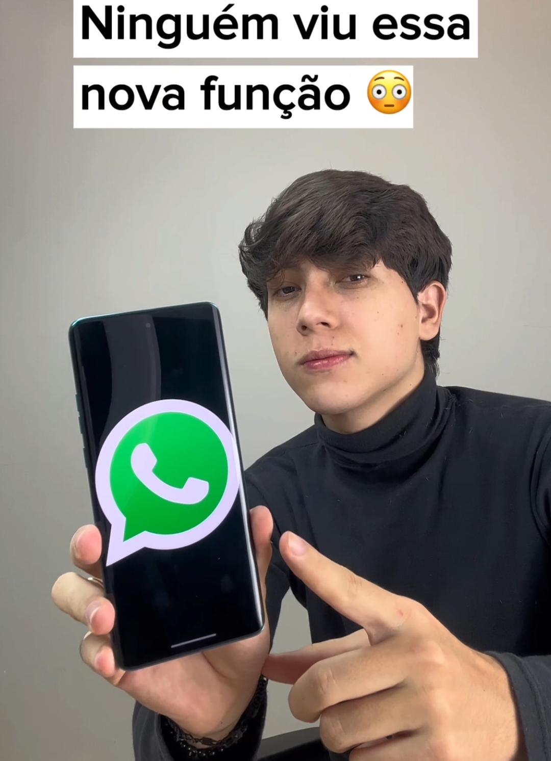 Muita gente não viu essa novidade! #dicas #celular #whatsapp 