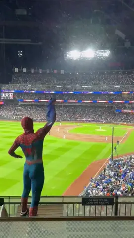 I will always have your back @New York Mets and fans #mets #MLB #baseball #lgm #fyp #Love #citifield #nyc #spiderman 