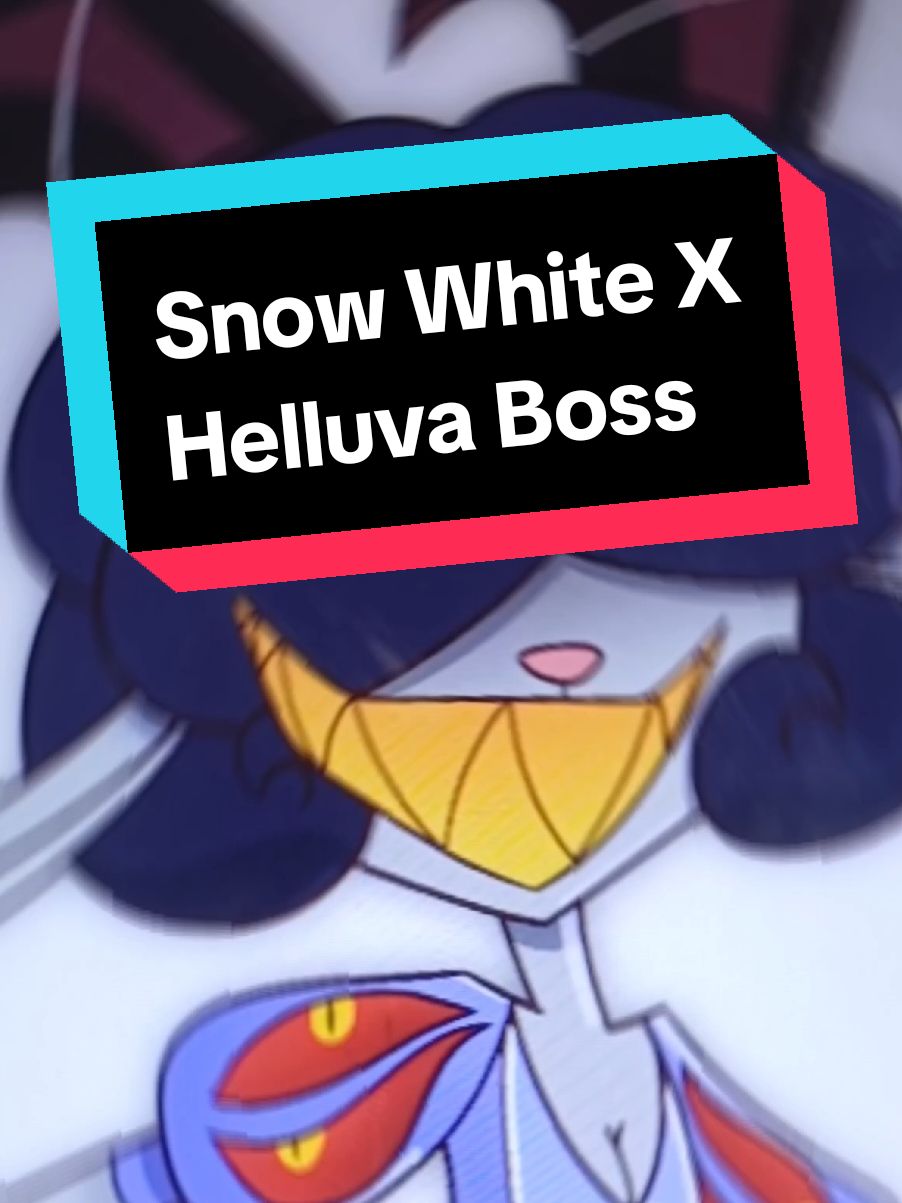 Snow White X Helluva Boss  #brancadeneve #snowwhite #foryoupage❤️❤️ #disney #hazbinhotel #helluvaboss #vivziepop #zoophobia #descendentes #descendants #cultofthelamb 