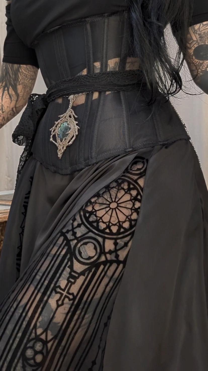 Styling beautiful pieces from various creators 🖤 Top, skirt and bag: RESTYLE  Necklace used as a belt: @burialground  Corset: @Perfect Corset NY Clothing  Please ignore the fact that my skin is dry and my knees bruised thank you 🙂‍↔️🖤 #fypage #fyp #OOTD #darkaesthetic #gothoutfitinspo #altoutfitinspo #coquette #darkcoquette #alternativestyle #altoutfits #corsetdress #creepytok #altgirls 