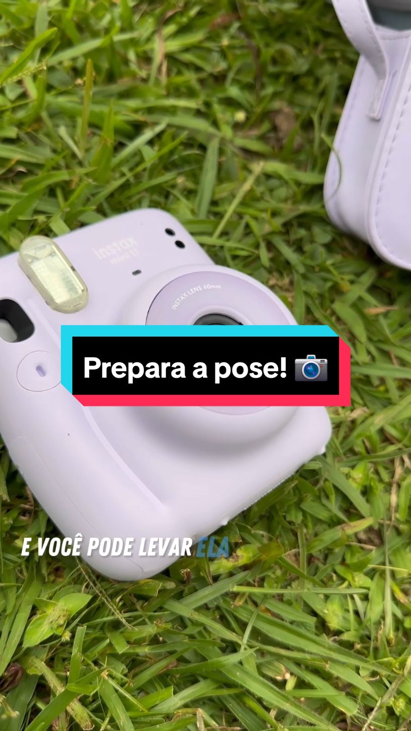 Prepara a pose e *click* Momentos memoráveis pedem recordações a altura e com a instax você vai poder imprimir fotos de momentos especiais e com uma estética vintage super legal! Câmera que imprime suas fotos? #TemNoMagalu  Código: hafa2g8b36