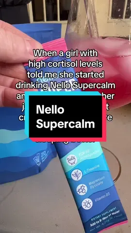 No longer need coffee at 3pm #drinknello #nello #nellosupercalm #highcortisol 
